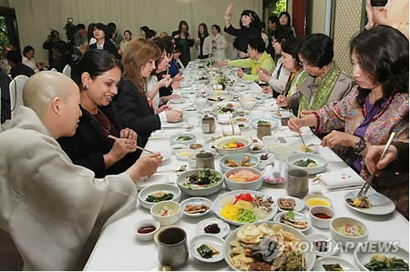 韩佛教计划于9月在巴黎介绍韩国传统斋饭