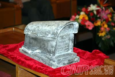 舍利石棺是佛教僧人安放舍利的葬具