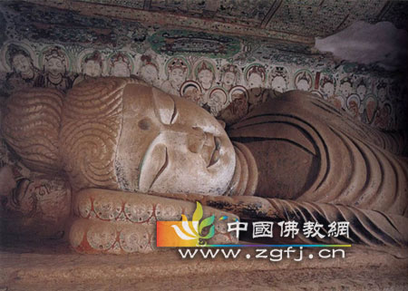 敦煌158窟中的涅槃像(中唐).jpg