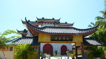 北京灵光寺受托管理海南博鳌禅寺重新开园