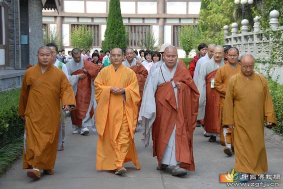 中国法门寺与韩国道诜寺结为友好兄弟寺院立碑仪式在法门寺举行2.jpg