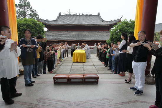 黄梅四祖寺举行净慧老和尚示寂三七回向法会