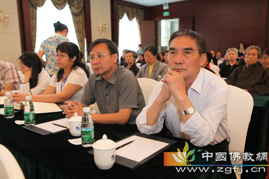与会学者认真聆听