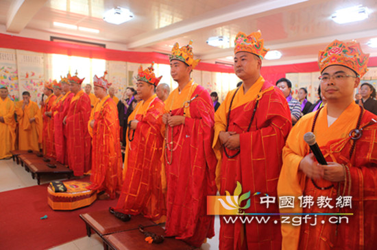 河北藁城天台寺首届水陆法会今日圆满送圣