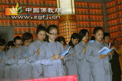 体验寺院生活 第五届二期雪峰真觉禅修营开营.jpg