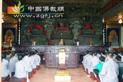 体验寺院生活 第五届二期雪峰真觉禅修营开营.jpg