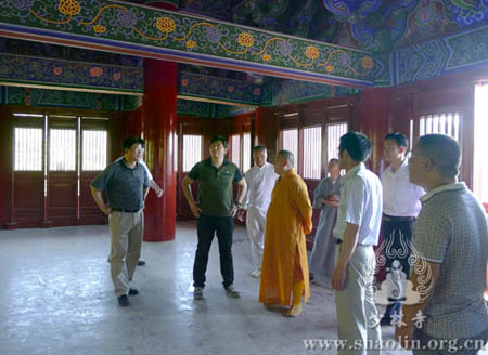 释永信方丈一行赴天津蓟县盘山北少林寺考察.jpg