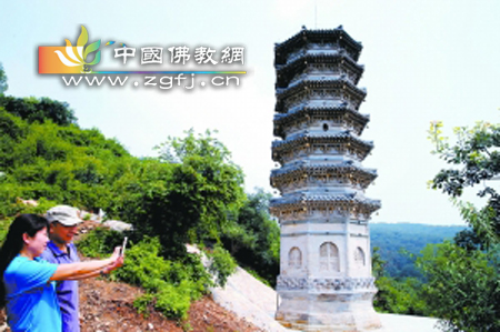 北京京西斜塔300年首次全面修缮 恢复历史原貌.jpg