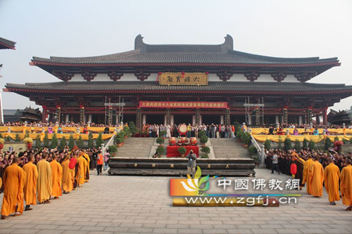 河北唐山大唐兴国禅寺隆重举行大雄宝殿落成暨圣像开光法会.jpg
