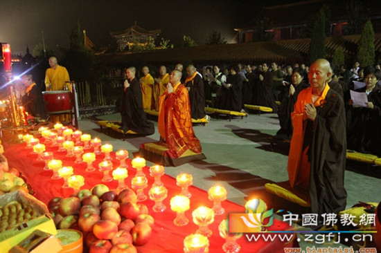 拜月祈福法会