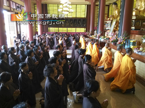 福建厦门石室禅院举行地藏圣诞暨地藏昼夜精进佛七圆满回向法会.jpg