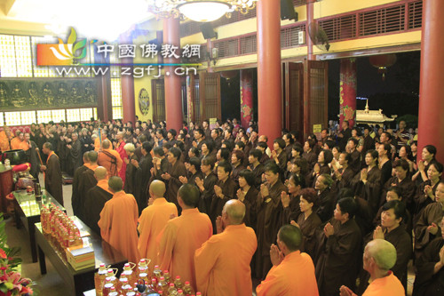 福建厦门石室禅院举行地藏圣诞暨地藏昼夜精进佛七圆满回向法会.jpg