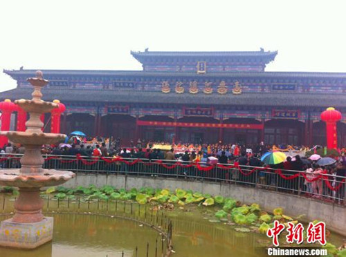 河北清河千年古寺举办开光大典 系投资亿元重修.jpg