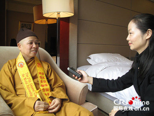 释青玦法师:中越两国佛教间交流将为地区友好与和平做出积极贡献.jpg