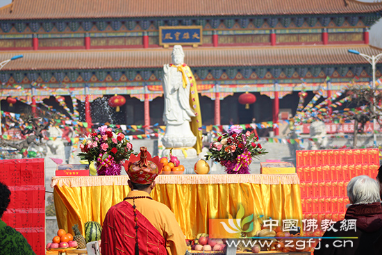 河北普光寺二月二火供祈福法会