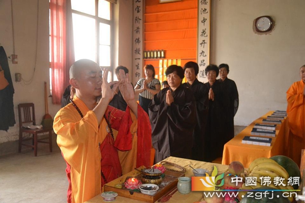河北邢台净域寺梁皇宝忏法会圆满举行