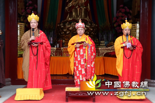 河北深州兴隆寺首届冥阳两利水陆法会圆满送圣