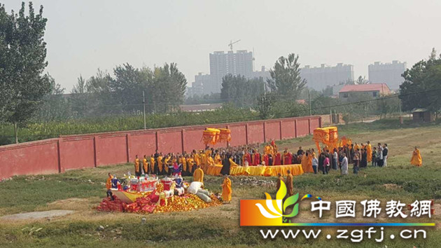 河北晋州普光寺首届法界圣凡水陆大斋胜会圆满送圣
