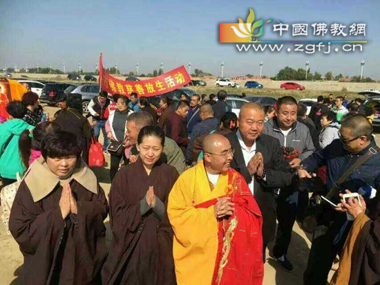 众居士迎请能广法师