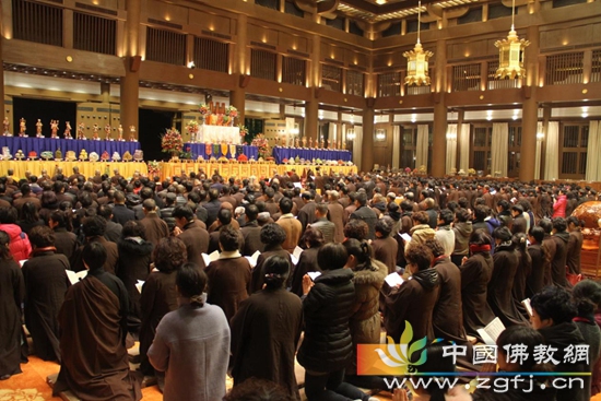 浙江文成县安福寺隆重举行斋天祈福法会