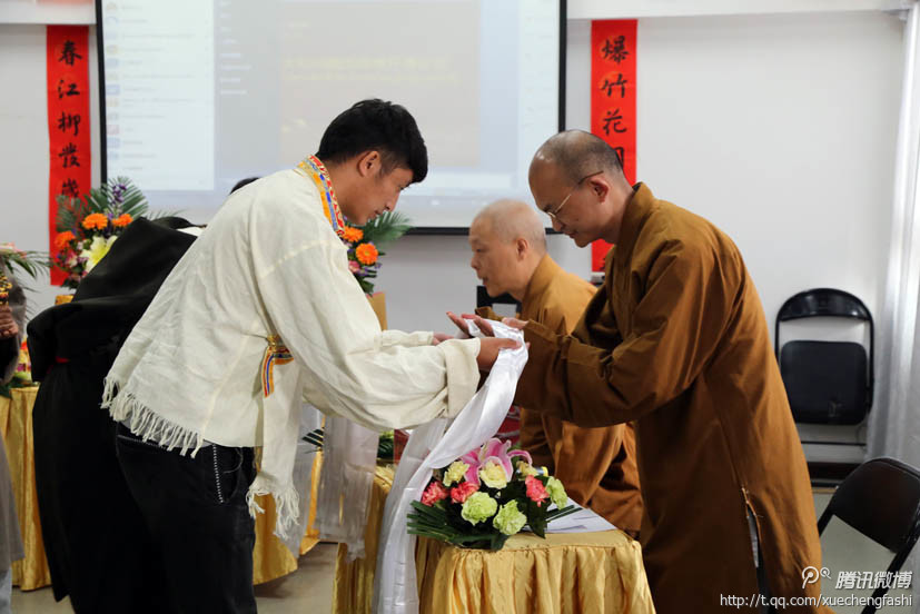 学诚大和尚藏语微博开通 十语种微博传播佛教文化