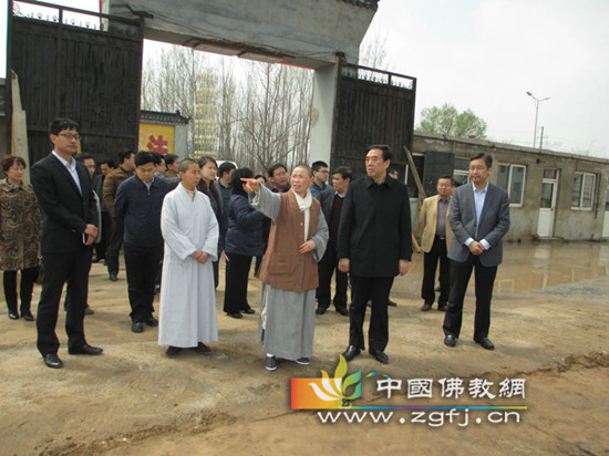 二祖匡教禅寺住持会空法师介绍寺院情况