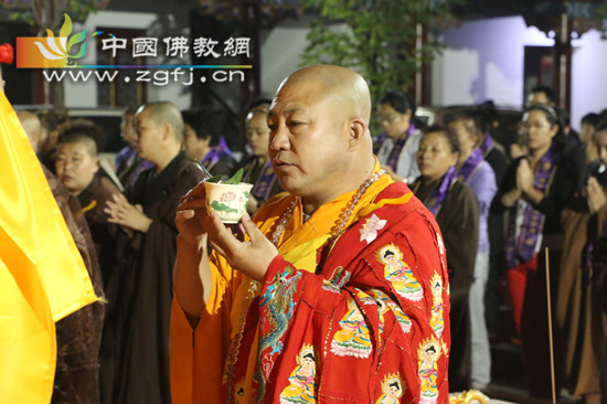 河北衡水深州市兴隆寺水陆普度大斋胜会举行“供佛斋天消灾祈福大法会”