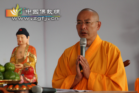 河北省井陉灵岩禅寺于国庆假期举办佛学心理释压法会