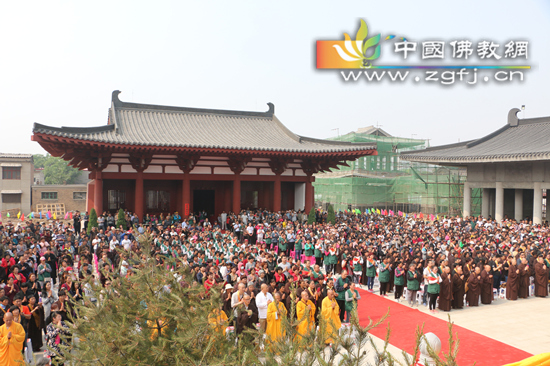 定州开元寺隆重举行大雄宝殿佛像安座庆典法会