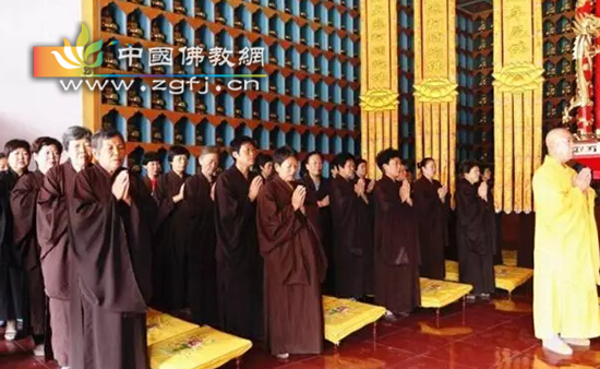 石家庄佛教协会举办“百寺同祈福,海众共安和”唐山大地震四十周年祈福超拔法会