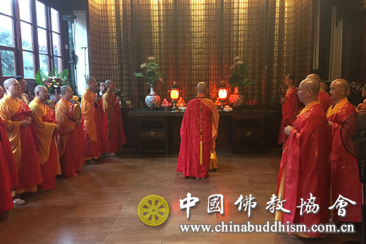 中国佛教协会直属寺院北京广济寺举行2016年盂兰盆节法会