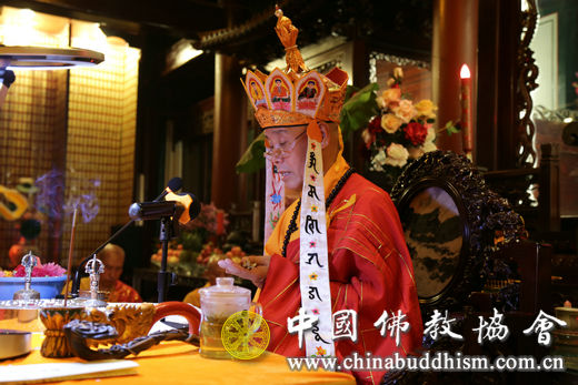 中国佛教协会直属寺院北京广济寺举行2016年盂兰盆节法会