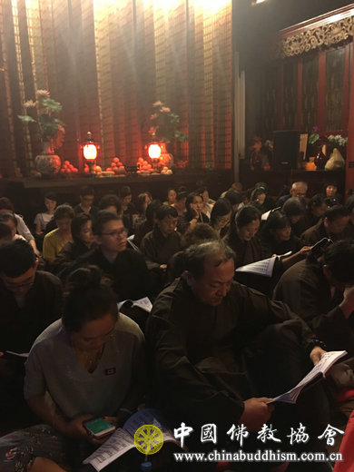 中国佛教协会直属寺院北京广济寺举行2016年盂兰盆节法会