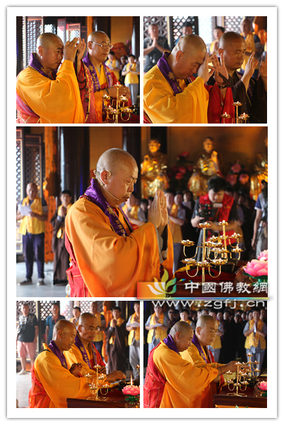 张家口涿鹿弥陀寺隆重举行大雄宝殿开光盛典