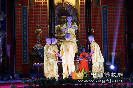 河北赞皇灵岩禅寺中秋茶话会圆满