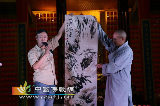 河北赞皇灵岩禅寺中秋茶话会圆满