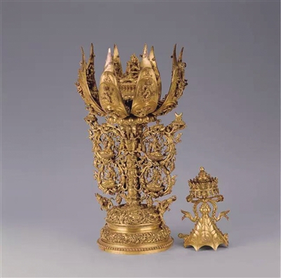 《祥云托起珠穆朗玛》藏传佛教艺术精品展开展