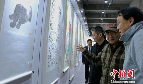 “禅意心语——书画名家邀请展”在安徽合肥开展.jpg