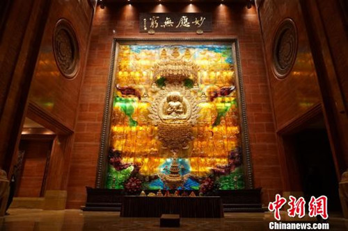 无锡灵山梵宫修缮如初 “闭关”一年后对外开放.JPG