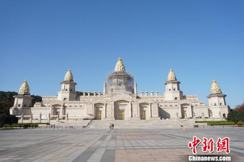 无锡灵山梵宫修缮如初 “闭关”一年后对外开放.JPG