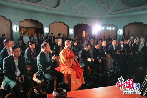 “纪念赵朴初诞辰110周年国际艺术展”在南京开幕.jpg
