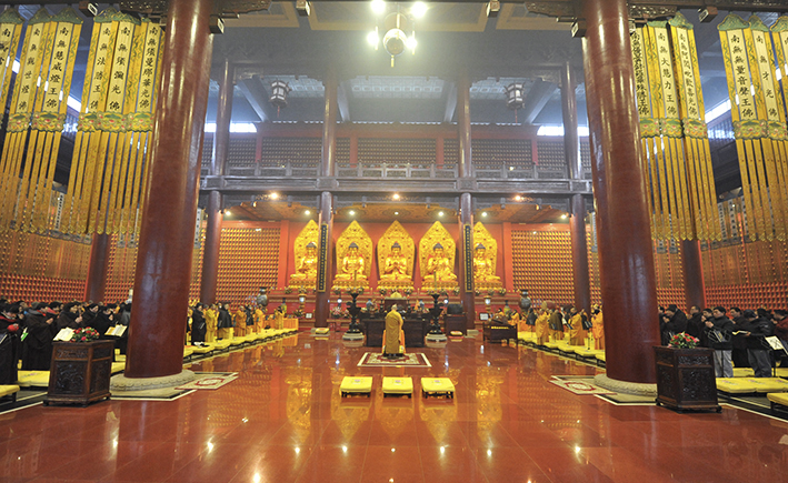 柏林禅寺丁酉年上元节吉祥法会圆满