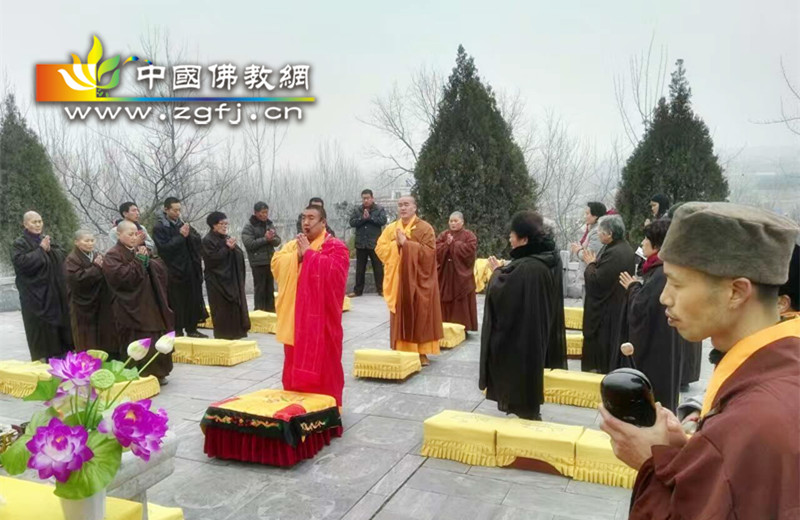 河北南阳豫山禅寺印光老和尚圆寂四周年纪念法会圆满举行.jpg