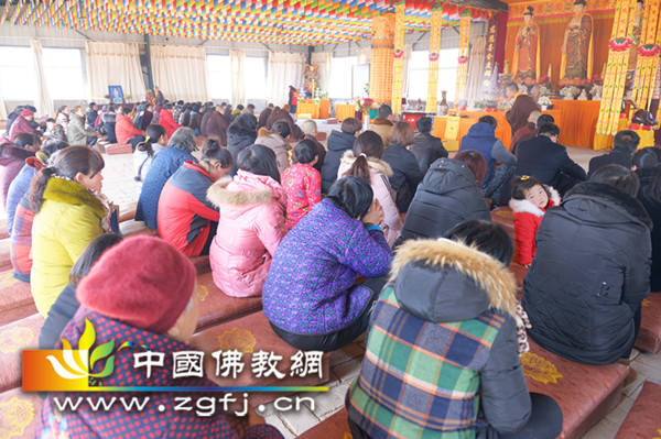 4 开应法师开示并传授三皈依.JPG