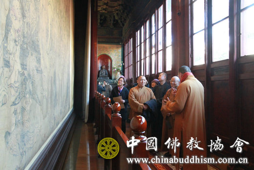 学诚会长会见佛光山曼谷泰华寺住持心定法师一行