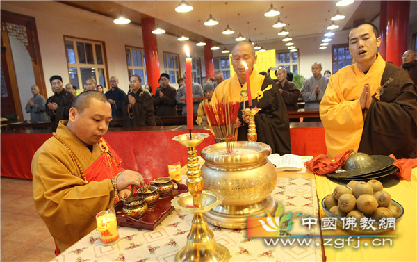 五台山大圣竹林寺启建清明节思亲追荐焰口法会